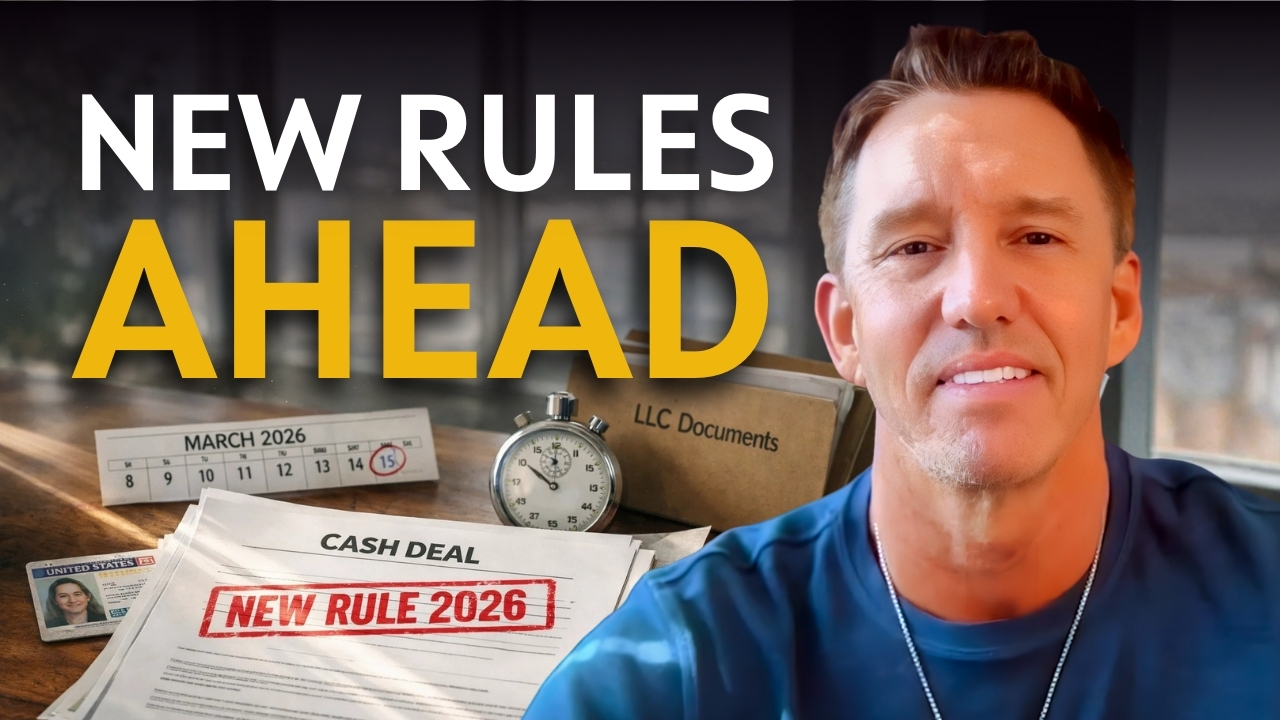 New 2026 Requirements for Cash Buyers and LLCs